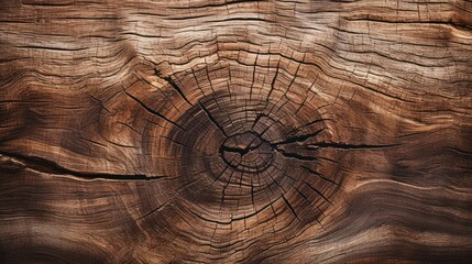 Warm and Rustic Wood Grain Abstract Generative AI