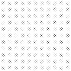 Seamless curved star pattern background design - monochrome abstract vector graphic - obrazy, fototapety, plakaty