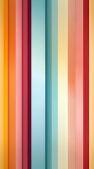 Obraz premium Vibrant Pastel Rainbow Stripes Pattern Generative AI