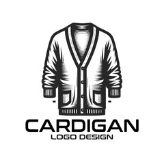 Cardigan Vector Logo Design