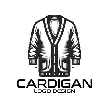 Cardigan Vector Logo Design