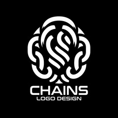 Chains Vector Logo Design