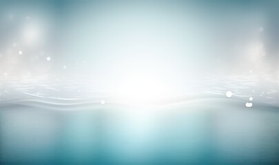 Ethereal Tranquil Waters Generative AI - obrazy, fototapety, plakaty