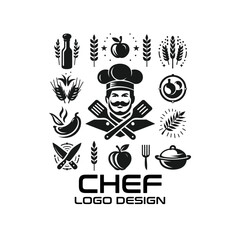 Chef Vector Logo Design