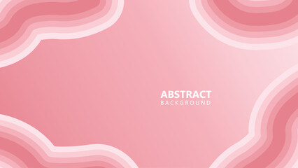 Pink abstract wavy background.