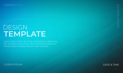 Enhance Designs with Turquoise Black Gradient Background