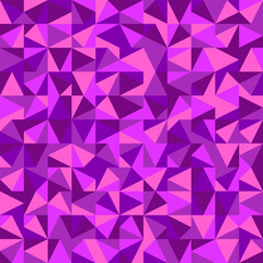Geometrical mosaic pattern background design - abstract colorful vector graphic