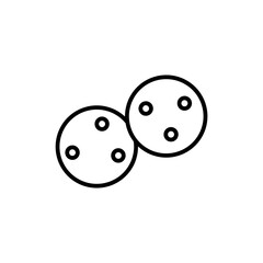cookies line icon