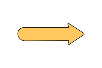 yellow arrow sign