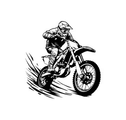Motocross Vektor Dirtbike
