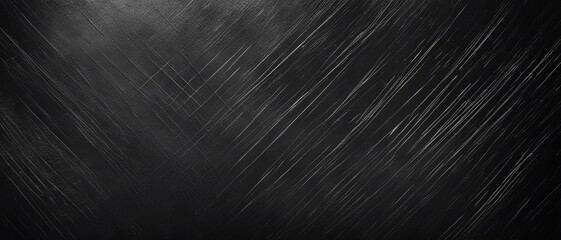 Black metal texture with scratches - obrazy, fototapety, plakaty
