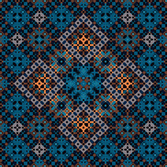 Detailed motif inspired by Moroccan mosaics and arabesque art, Geometric shape, Islamic seamless pattern, a modern and unique Islamic ornament, minimalist mosaic