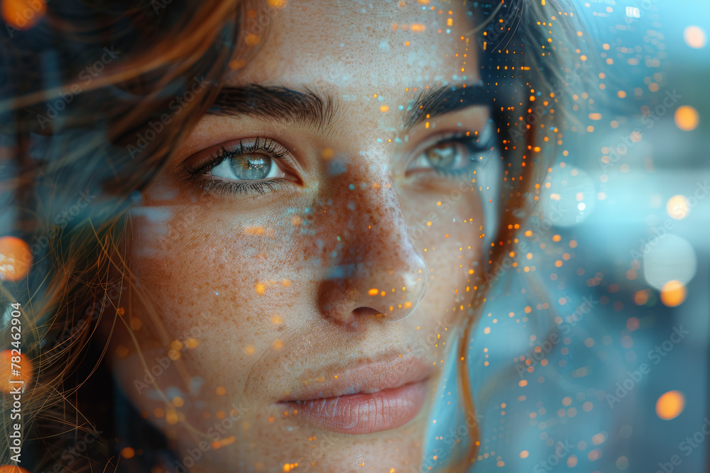 Poster a neural network trained to classify images based on their visual features, demonstrating the capabi