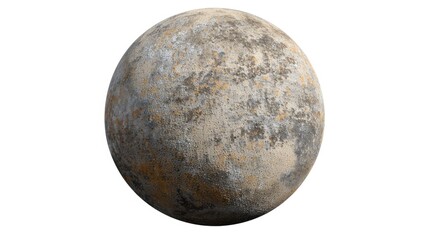 Mars-Like Planet Surface 3D Rendering Close-Up