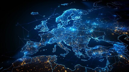 Digital network connectivity across europe