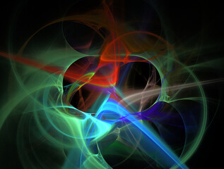 Imaginatory fractal abstract background Image