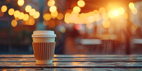 Coffee Shop Blurred background  - obrazy, fototapety, plakaty