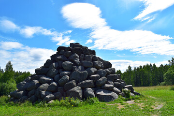 pile of stones