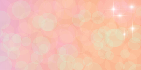 Gradient background with circles, bokeh effect