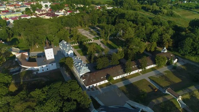 Palace Complex Biala Podlaska Zespol Palacowy Radziwillow Aerial View Poland