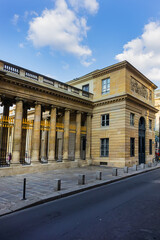 Palace of Legion of Honor (Palais de la Legion d'Honneur) in historic building known as Hotel de Salm (1787). Paris, France. - 782541113
