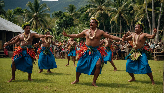 Traditional Fijian Dancing 