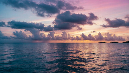 Obraz premium Tropical Sunset 