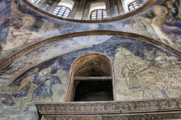 Chora Church (Kariye Müzesi), is an ancient Byzantine church renowned for its splendid mosaics and frescoes. Built in the 4th century, it is an emblematic example of Byzantine architecture and art