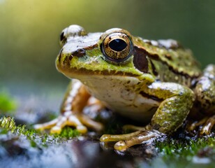 Obraz premium Frog in nature