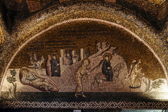 Chora Church (Kariye M&uuml;zesi), is an ancient Byzantine church renowned for its splendid mosaics and frescoes. Built in the 4th century, it is an emblematic example of Byzantine architecture and art