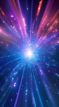 background multidimensional with star light - ai generated