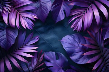 Dark Mystique: Purple Foliage on Noir. Concept Nature Photography, Creative Composition, Moody Aesthetic