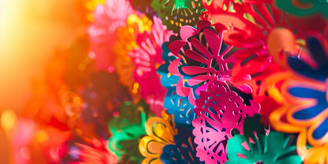 Flower decorations, Mexican holidays