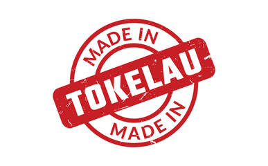 Made In Tokelau Rubber Stamp