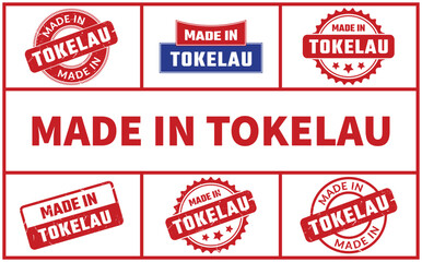 Made In Tokelau Rubber Stamp Set