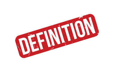 Fototapeta premium Definition rubber grunge stamp seal vector