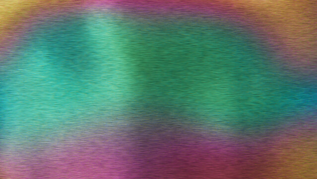 Iridescent metal texture. Gradient colors steel background for industrial design.