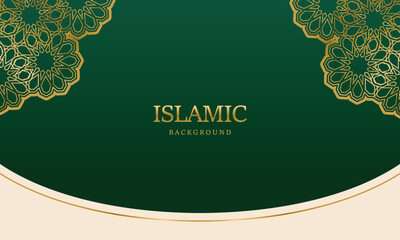 Islamic design greeting card and background concept