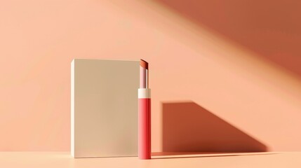 A minimalist representation of one cosmetic product
