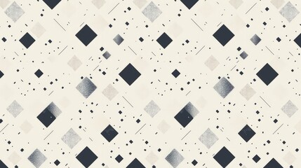 geometric texture with small diamond shapes, tiny rhombuses, squares. Abstract modern seamless pattern.