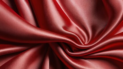 Red satin silk, elegant fabric for backgrounds