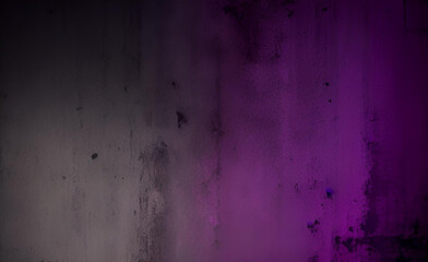 Obraz premium Purple background with faint texture and distressed vintage grunge and watercolor paint stains in elegant rich backdrop illustration