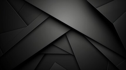 Luxurious abstract black background for modern wallpapers, Ai Generated. - obrazy, fototapety, plakaty