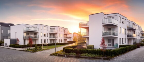 freshly built apartment