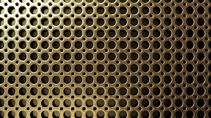 Shiny gold geometric metal texture adds elegance and sophistication, Ai Generated.