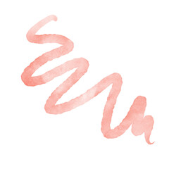 Watercolour Squiggly Lines Decorative