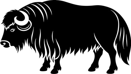 American  muskox svg file