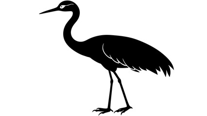 Obraz premium American whooping crane