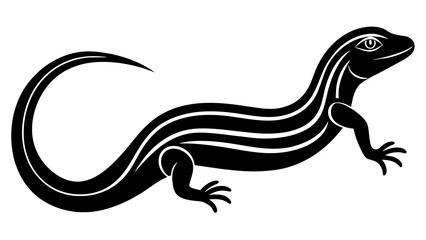 Naklejka premium lizard and svg file