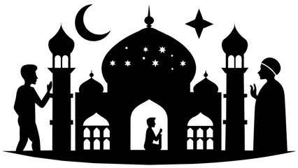 eid mubarak and svg file 